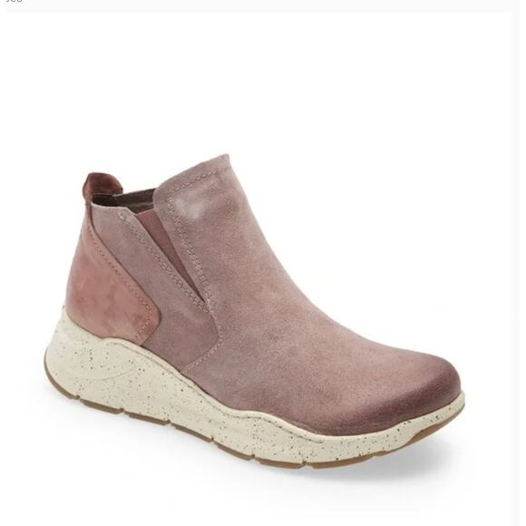 Bionica Ortholite All Weather Oana Boot 6.5 Lilac Suede Bootie Sneaker Travel - Picture 1 of 10